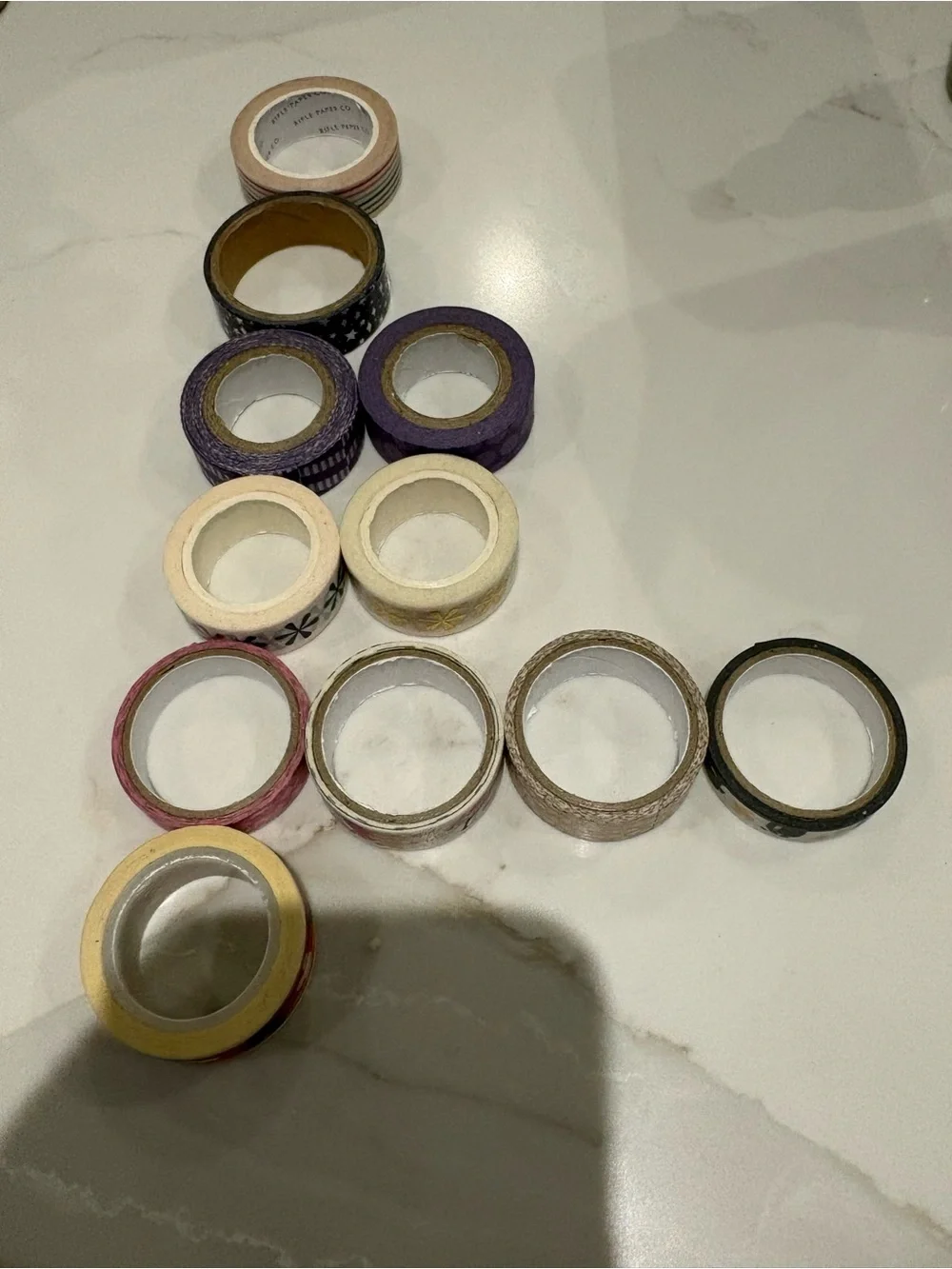 NWOT Washi Tape lot - 11 rolls - Erin Condren, Disney, Cherry Blossom